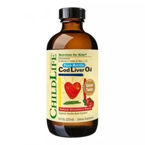 ChildLife Essentials cod liver oil, 237ml Zephyr Labs