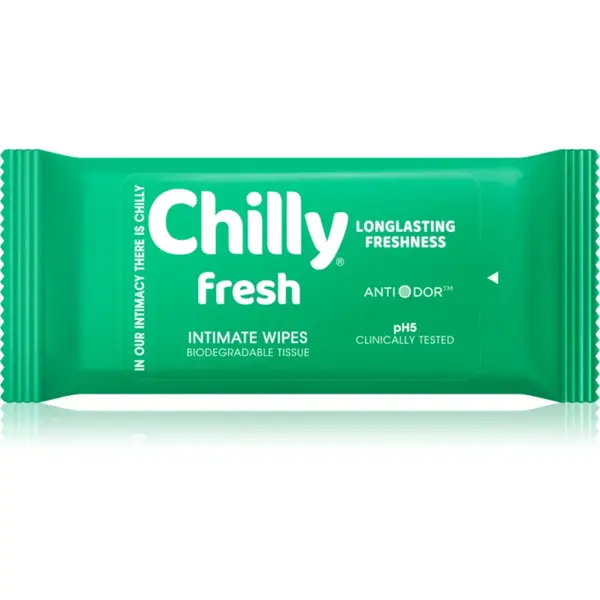 Chilly Fresh Intimate Wipes servetele umede pentru igiena intima 12 buc