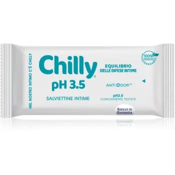 Chilly pH 3.5 Intimate Wipes servetele umede pentru igiena intima
