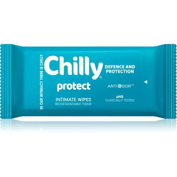 Chilly Protect Intimate Wipes servetele umede pentru igiena intima 12 buc