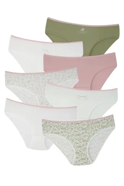 Chiloti dama, Chloe Basics, set 7 perechi (Marime chilot: XL)