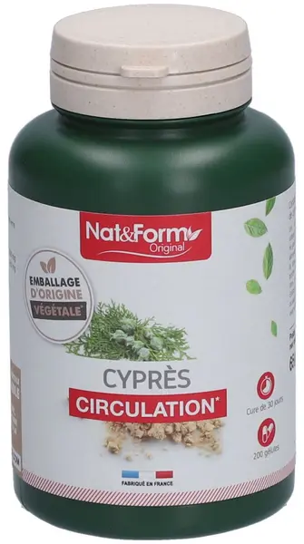 Chiparos, 200 capsule, Nat&Form