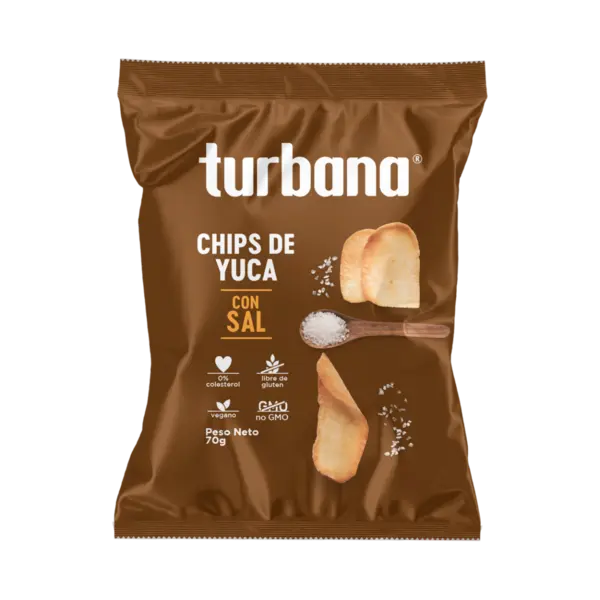 Chips Cassava Yuca, 70g, Turbana