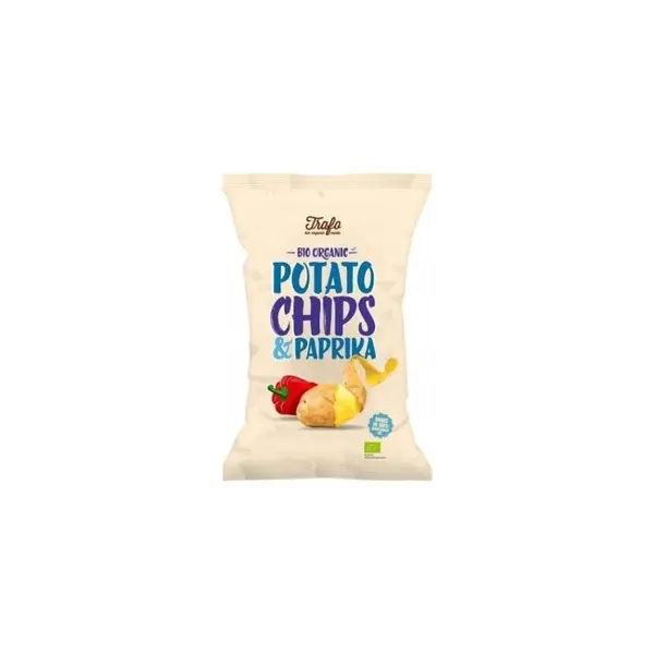 Chipsuri cu Paprika, Bio, 40 g, Trafo
