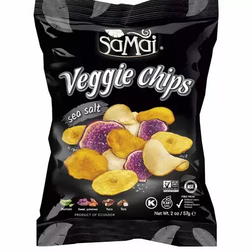 Chipsuri de legume (Veggie) cu sare de mare | SaMai