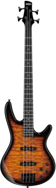 Chitară bas electrică Ibanez - GSR280QA, Transparent Yellow Sunburst