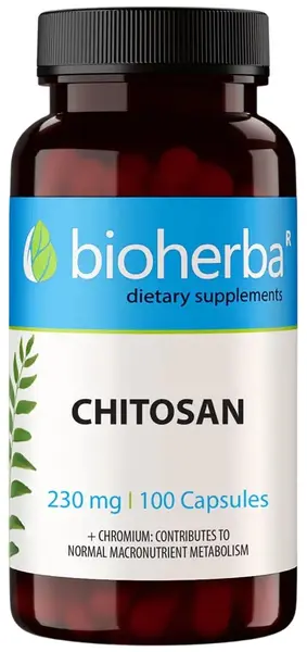 Chitosan, 230 mg, 100 capsule, Bioherba