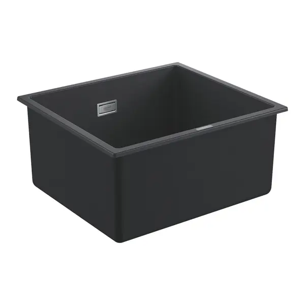 Chiuveta bucatarie Grohe K700U 31653AP0, 1 cuva, compozit quartz, Negru
