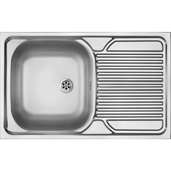 Chiuveta bucatarie inox cu picurator crom leinen, Deante Tango