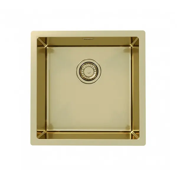 Chiuveta bucatarie patrata bronz Monarch Quadrix 30