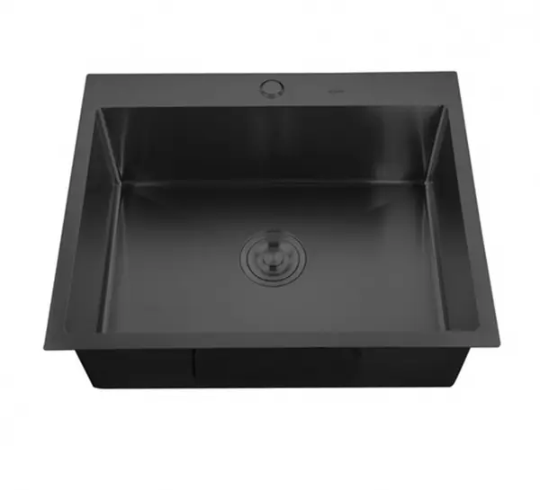 Chiuveta de bucatarie din inox MIXXUS HM5045-215 NANO-BLACK (3.0 0.8)