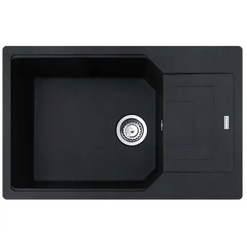 Chiuveta Franke ubg 611-78L, 780X500 mm, reversibila, Negru