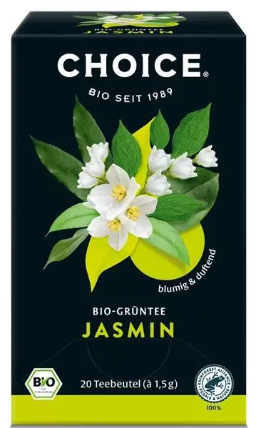 Choice Jasmin Ceai, 20 plicuri