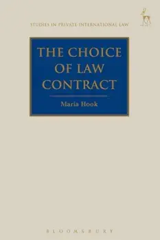Choice of Law Contract, Paperback/Maria Hook