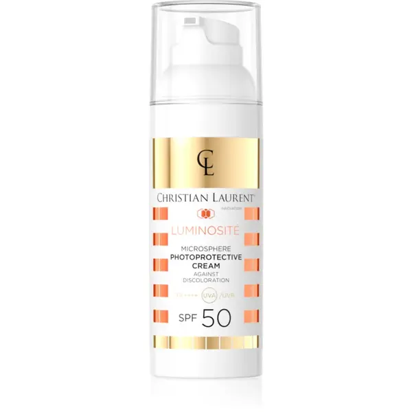 Christian Laurent Luminosité SPF 50 crema de zi impotriva inrosirii 50 ml
