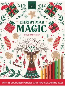 Christmas Magic Adult Colouring Set, Hardback/Creative Mile
