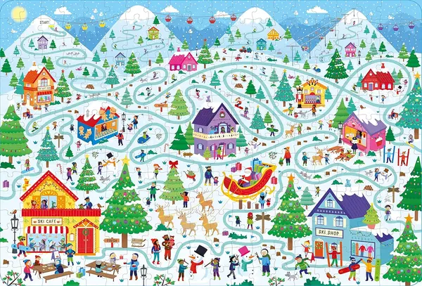 Christmas Maze | Usborne