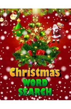 Christmas word search.: Easy Large Print Puzzle Book for Adults, Kids & Everyone for the 25 Days of Christmas. - Blue Moon Press House