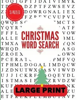 Christmas Word Search Large Print: Christmas Word Find, Christmas Puzzles, Large Print Word Search, Large Print Word Find, Paperback/Puzzle Pyramid