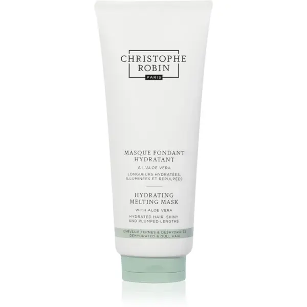 Christophe Robin Hydrating Melting Mask with Aloe Vera masca hidratanta pentru par uscat 200 ml