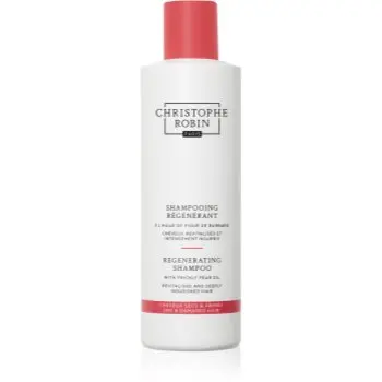 Christophe Robin Regenerating Shampoo with Prickly Pear Oil Sampon de restaurare in profunzime pentru par degradat sau tratat chimic