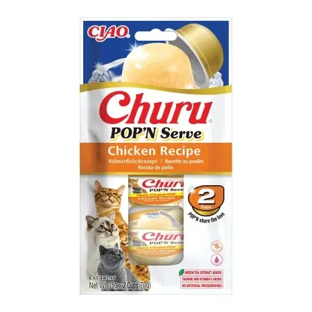 Churu Cat Pop'n Serve Pui, 2x35 grame