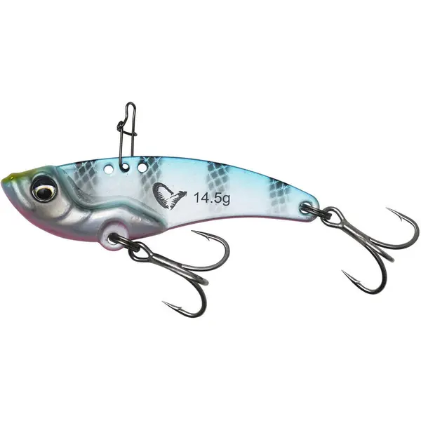 Cicada Vib Blade 5.5cm 14.5G Blue Pink Stripes
