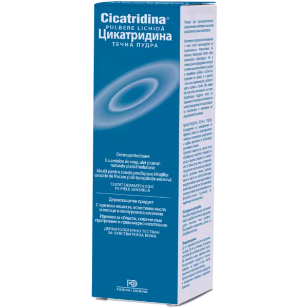 Cicatridina pulbere lichida, Farma-Derma Italia | 120 ml