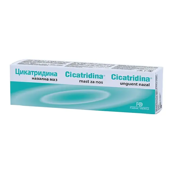 Cicatridina unguent nazal, 15 g, Naturpharma