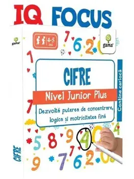 Cifre. Nivel Junior Plus. Dezvolta puterea de concentrare logica si motricitatea fina/***