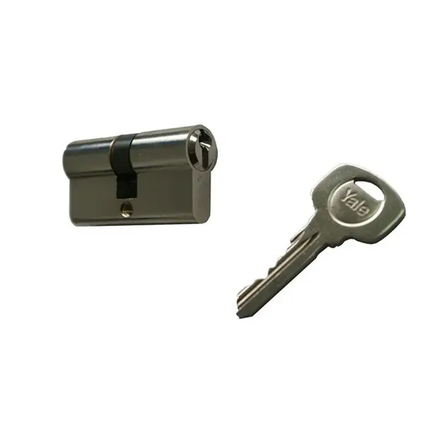 Cilindru de siguranta Standard Yale 500 A 01 FN 45X45, 3 chei, 5 pini, nichel
