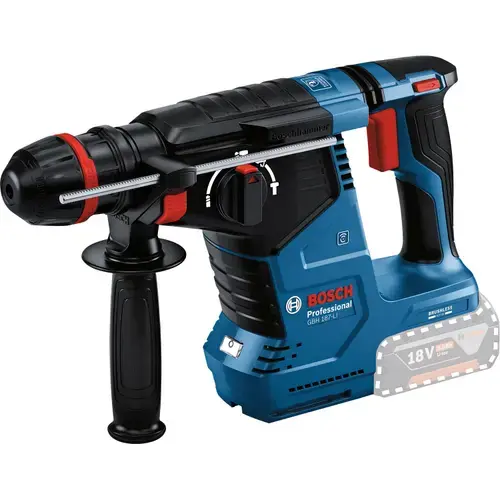 Ciocan rotopercutor pe acumulator Bosch Professional GBH 187-LI ONE Chuck, 18 V, 2.4 J, 4350 percutii/min, 980 RPM, SDS plus, cutie carton, fara acumualtor/incarcator