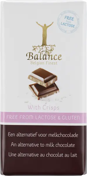 Ciocolata - Balance, lactose free chocolate with rice crisp | Balance