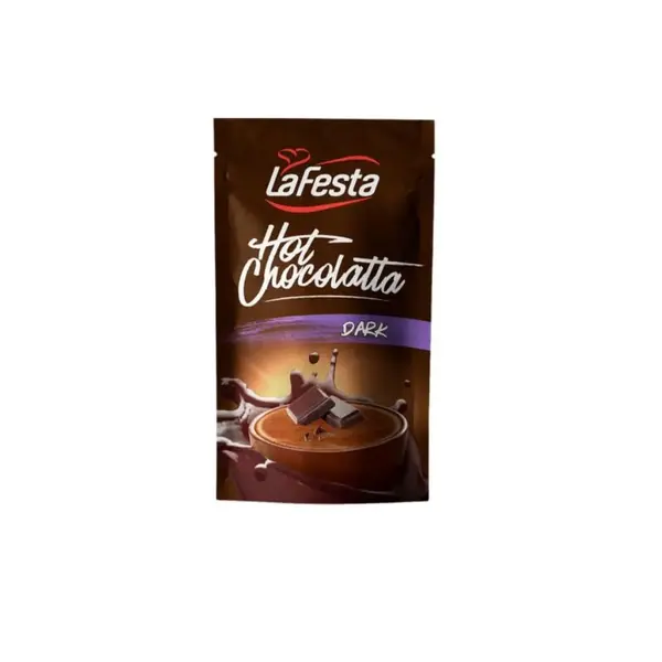 Ciocolata calda La Festa Hot Dark 25 g 10 plicuri/cutie Ciocolata calda La Festa Hot Dark 25 g 10 plicuri/cutie