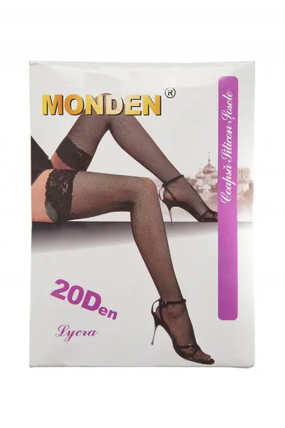 Ciorapi plasa mare, banda adeziva, Monden, nude