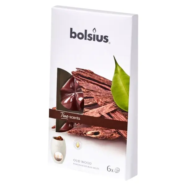 Cipsuri din Parafina Parfumata - Lemn de Oud - 6 Buc