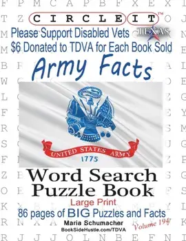 Circle It, Army Facts, Word Search, Puzzle Book, Paperback/***