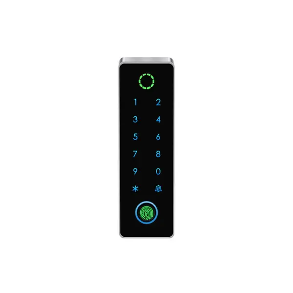 Cititor biometric cu tastatura Secukey CF4, Em, 125 KHz, PIN, card, amprenta, 10500 utilizatori