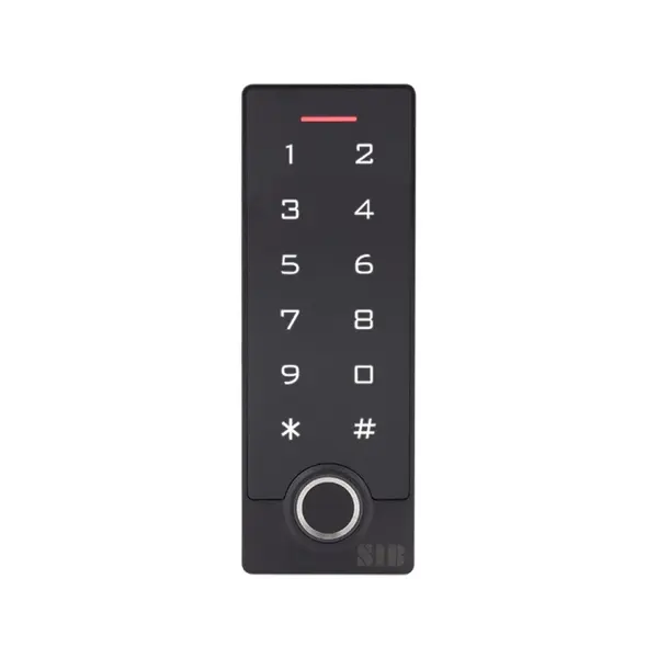 Cititor biometric standalone cu tastatura TF2EM-W-AS, EM 125 kHz, Card, PIN, Amprenta, 10000 utilizatori