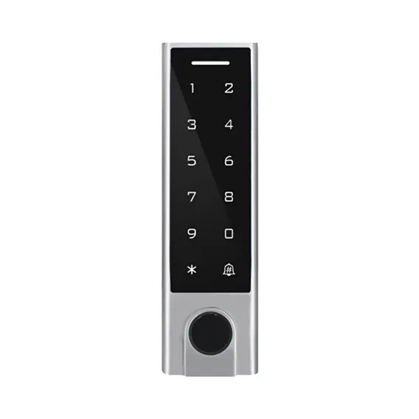 Cititor biometric standalone WiFi cu card si tastatura touchscreen Secukey HF3-WiFi, EM 125Khz, compatibil Tuya