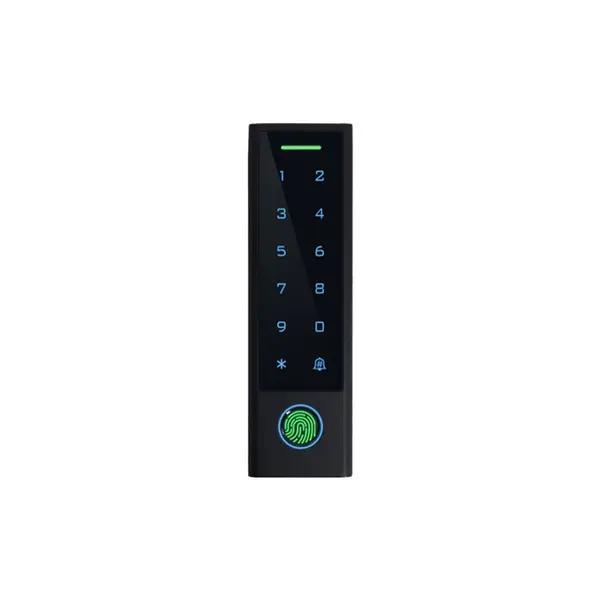 Cititor biometric standalone WiFi cu card si tastatura touchscreen Secukey CF3-WIFI, 125 kHz, cumpatibil Tuya