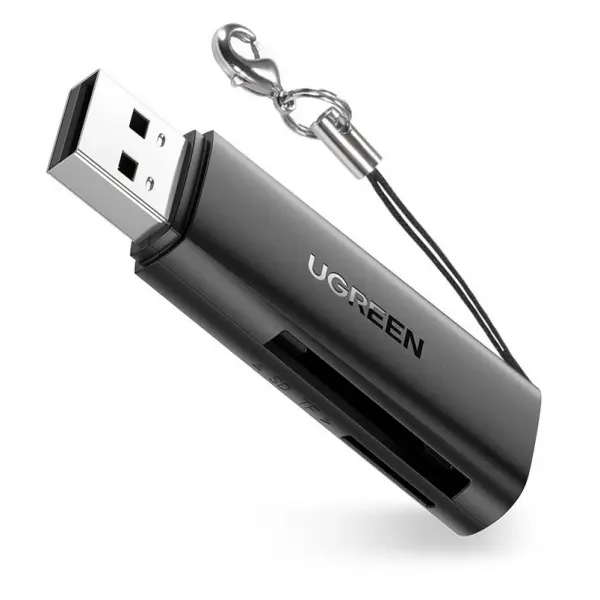 Cititor Card USB 3.0 UGREEN CM264, SD - microSD, Negru