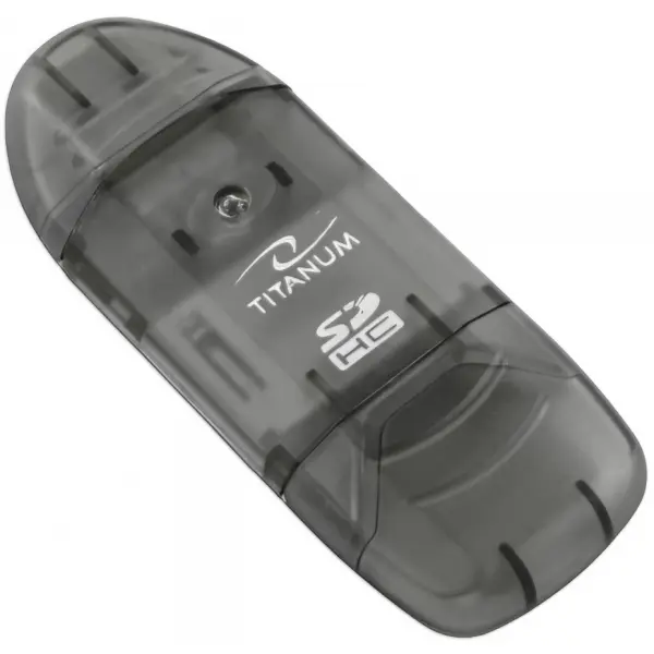 Cititor Card USB Esperanza Titanum TA101K, SD, Negru