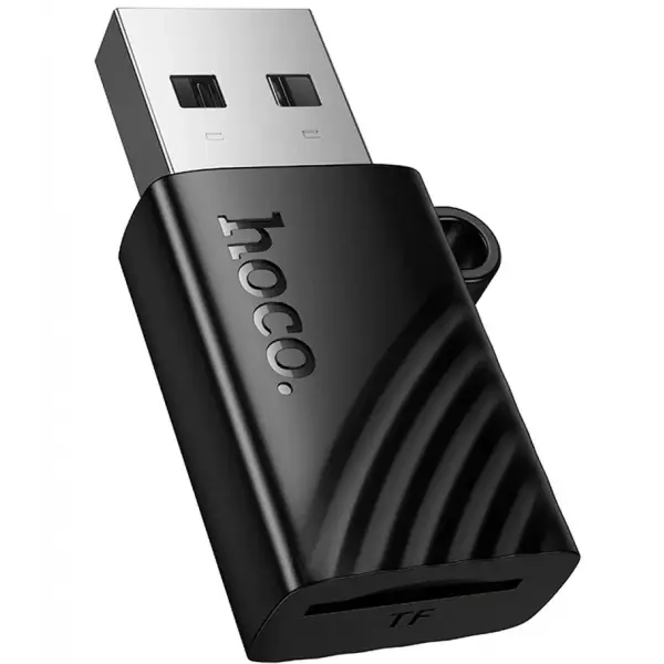 Cititor Card USB HOCO HB53, microSD, Negru