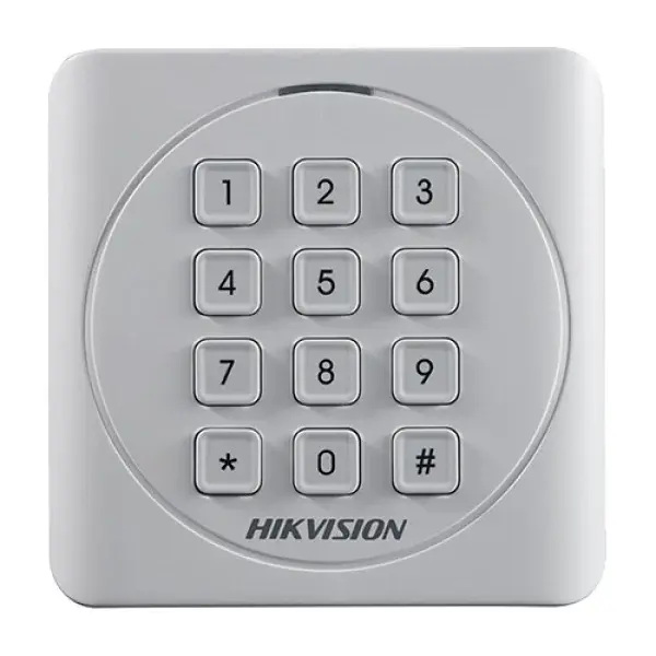 Cititor cartele/Taguri Mifare 13.56 Mhz cu tastaura Hikvision DS-K1801MK