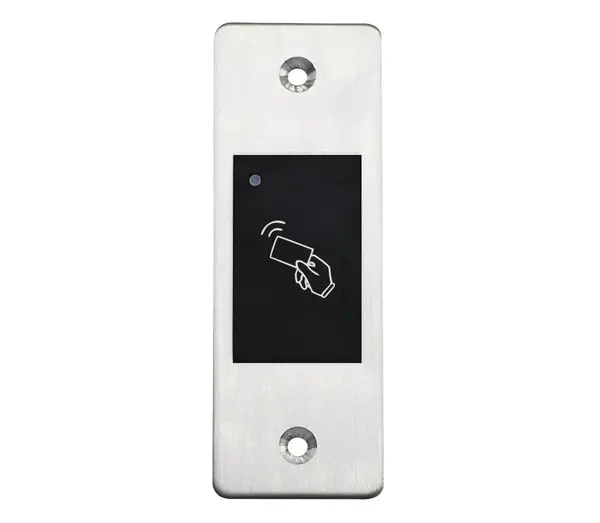 Cititor de carduri standalone RFID 125KHz, montaj incastrat, protectie anti-vandal, IP66, SECUKEY-E1