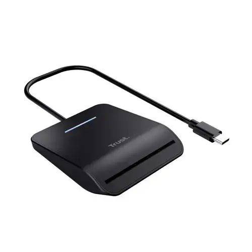 Cititor de carduri Trust Primo 26061, USB-C, Negru