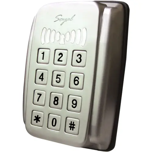 Cititor de proximitate cu tastatura Soyal AR-321 HBR1111, 1024 cartele, 1200 evenimente