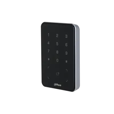 Cititor de proximitate Dahua, Mifare 13.56 Khz, RS-485, Cod numeric, Wiegand, IP66, ASR2101A