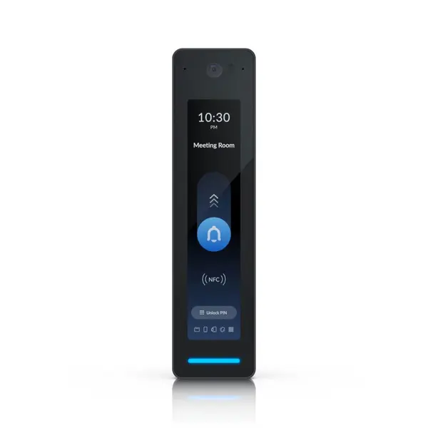 Cititor de proximitate IP cu touchscreen si recunoastere faciala Ubiquiti G3 Reader Pro, metoda acces prin card/PIN/facial/NFC 13.56MHz/aplicatie mobila, PoE, ecran 4.7 inch, microfon si difuzor, negru